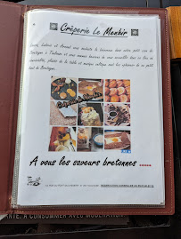 Crêperie Crêperie Le Menhir à Toulouse (le menu)