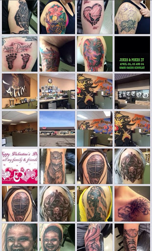 Explore cover up arm tattoo ideas, creative tattoo ideas in Fargo, available at Golden Dragon Tattoo