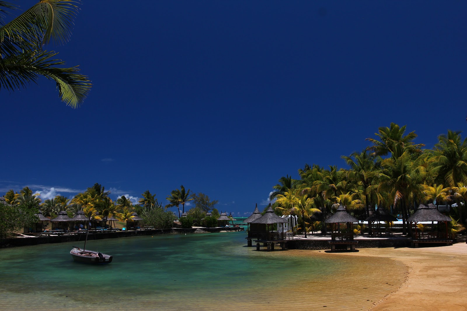 Foto av Paradise Cove Beach och bosättningen