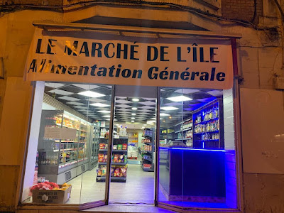 Le marché de l'ile à Melun
