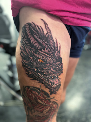 Explore lung cancer tattoo ideas, creative tattoo ideas in Fort Myers, available at Loyal 2 The Coil Tattoos & Piercings (Edison Mall Location Entrance F)