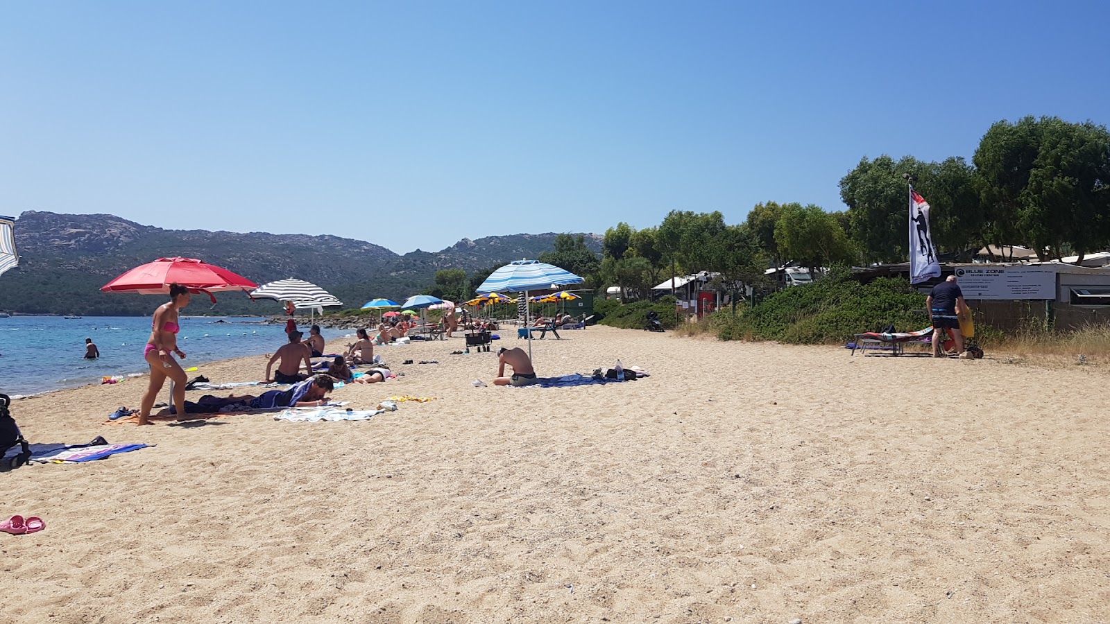 Foto van Spiaggia Degli Svedesi met helder zand oppervlakte
