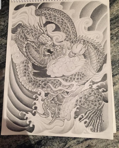 Explore men neck tattoo ideas, creative tattoo ideas in Ambler, available at Tattoo GalaxyAmbler Piercing & Custom Tattoos