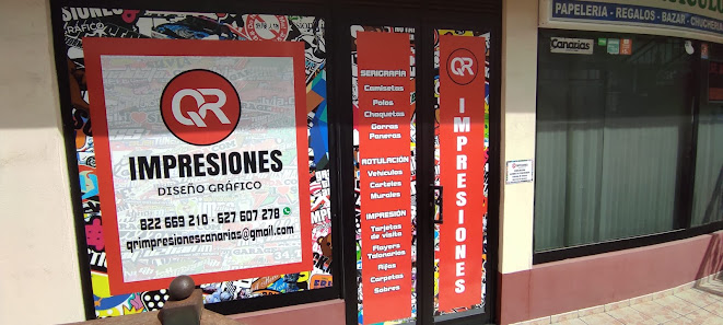 QR Impresiones C. Gumersindo Galván de las Casas, nº3, 38712 San José, Santa Cruz de Tenerife, España