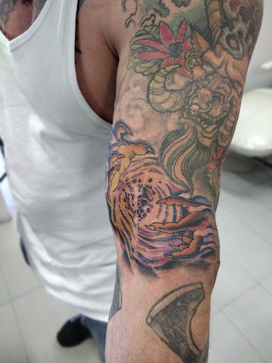 Find top shoulder tattoo ideas for your next unique tattoo in Los Angeles at One Way Tattoo Shop