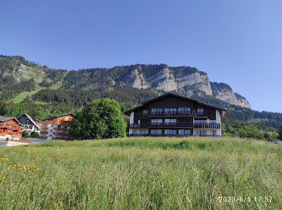 Location saisonnière 2 pièces sud Iris à Thollon-les-Mémises