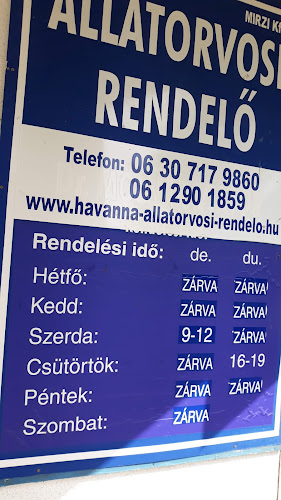 Havanna Állatorvosi Rendelő - Budapest