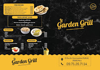Menu / carte de Garden Grill à Nice