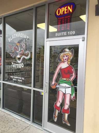 Tattoo Shop «Black Point Tattoo San Antonio», reviews and photos, 6422 Babcock Rd #109, San Antonio, TX 78249, USA