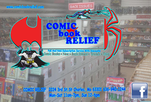 Collectibles Store «Comic Relief», reviews and photos, 2224 N 3rd St, St Charles, MO 63301, USA