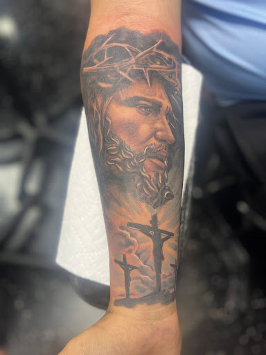 Explore hibiscus tattoo ideas, creative tattoo ideas in Fort Myers, available at Loyal 2 The Coil Tattoos & Piercings (Edison Mall Location Entrance F)