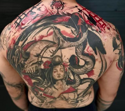 Explore half arm tattoo ideas, creative tattoo ideas in San Diego, available at SD Tattoo