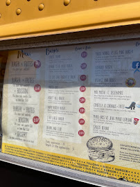 Yellow bus burger Beaune à Chorey-les-Beaune menu