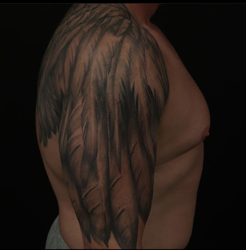 Explore dory tattoo ideas, creative tattoo ideas in Mesquite, available at SKIN GALLERY TATTOO