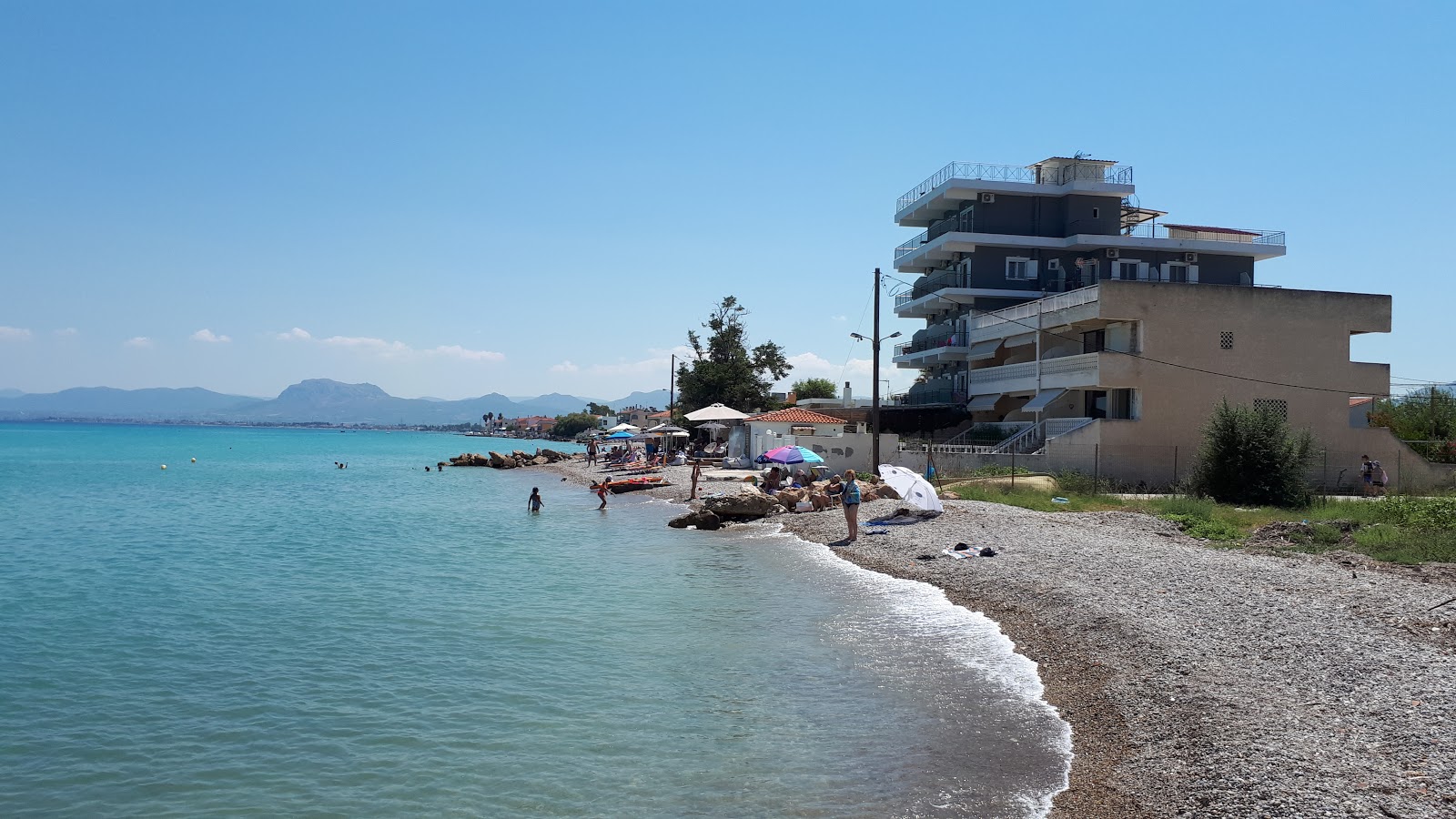 Paralia Nerantzas'in fotoğrafı düz ve uzun ile birlikte