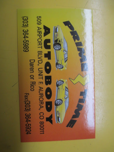 Auto Body Shop «Prime Time Autobody», reviews and photos, 509 Airport Blvd # F, Aurora, CO 80011, USA