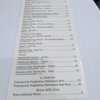 Menu du Trattoria Bisteccheria BRUNO à Pontecagnano Faiano