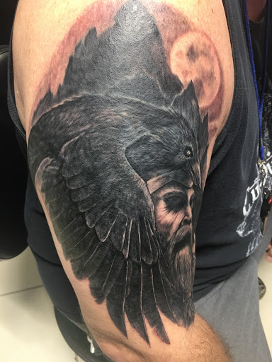 Explore stained glass tattoo ideas, creative tattoo ideas in Cape Coral, available at The Tattoo Emporium