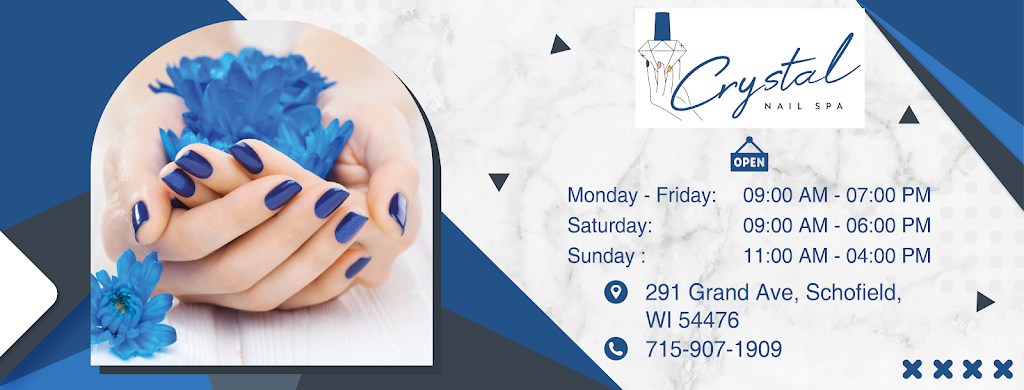 Crystal Nail Spa Schofield 54476