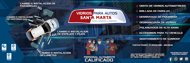 Vidrios Para Autos Santa Marta