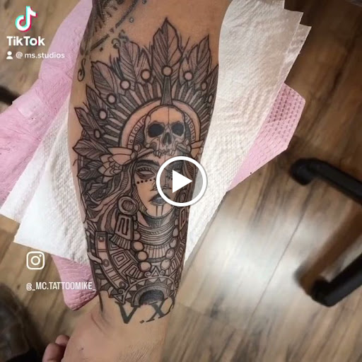 Explore collarbone tattoo ideas for men, creative tattoo ideas in Houston, available at MS Studios Houstons Ink Therapy