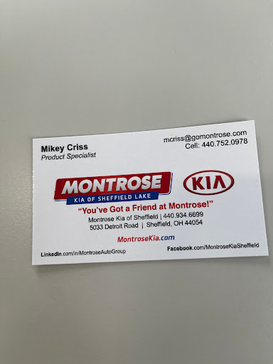 Used Car Dealer «Montrose Kia in Sheffield», reviews and photos, 5033 Detroit Ave, Sheffield Lake, OH 44054, USA