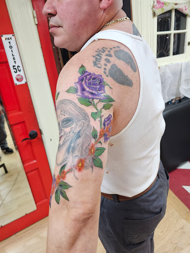 Explore dark romance tattoo ideas, creative tattoo ideas in Portland, available at Atlas Tattoo Studio