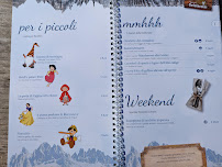 Menu du Geisleralm à Villnöß