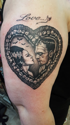 Explore men hand tattoo ideas, creative tattoo ideas in Cheltenham, available at Louder Than Bombs Tattoo