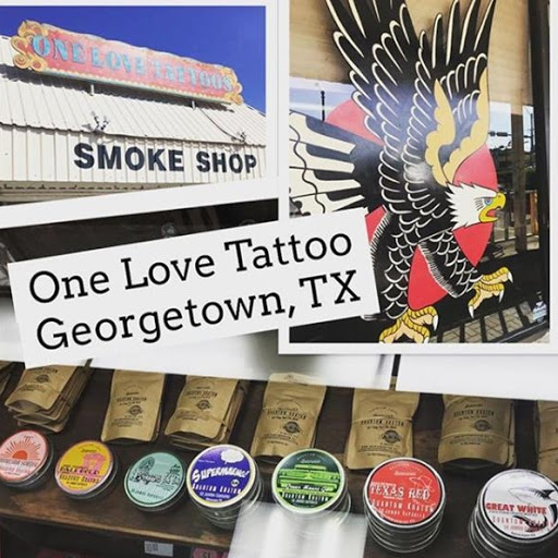 Tattoo Shop «One Love Tattoos», reviews and photos, 903 N Austin Ave, Georgetown, TX 78626, USA