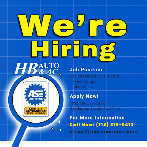 Auto Repair Shop «HB Auto & AC», reviews and photos, 7332 Autopark Dr, Huntington Beach, CA 92648, USA