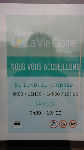 Magasin d'alimentation bio La Vie Claire Champagnole