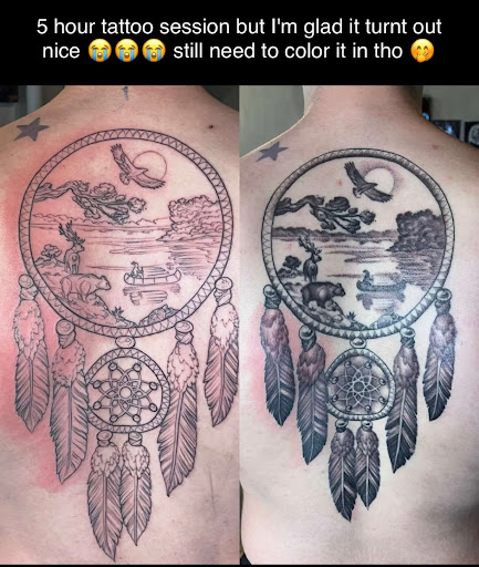 Explore tattoo ideas for sons, creative tattoo ideas in Toledo, available at Meraki Tattoo