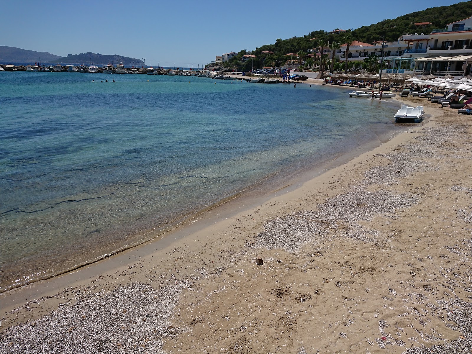 Paralia Skalas'in fotoğrafı geniş ile birlikte