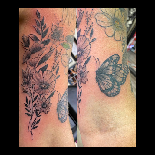 Explore portrait tattoos ideas, creative tattoo ideas in Vermillion, available at IKTOMI-INK Tattoo Experience