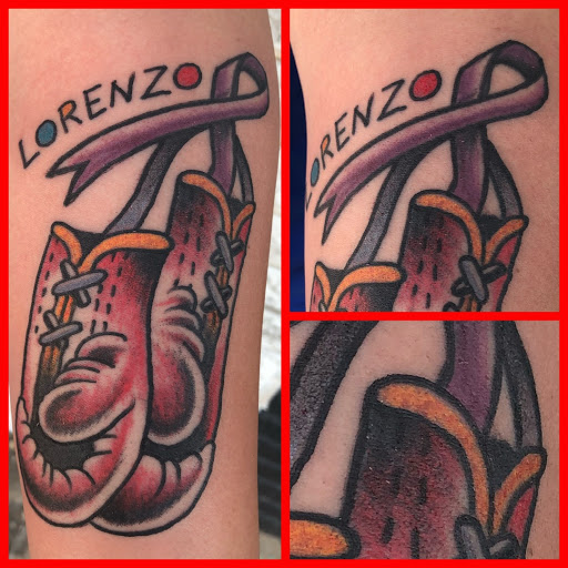 Explore half sleeve tattoo ideas black and grey, creative tattoo ideas in San Angelo, available at Old Town Tattoo
