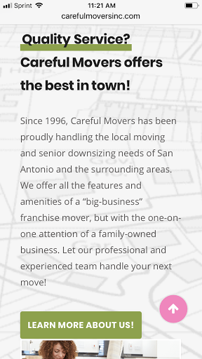 Moving Company «Careful Movers, Inc.», reviews and photos, 8309 Speedway Dr, San Antonio, TX 78230, USA