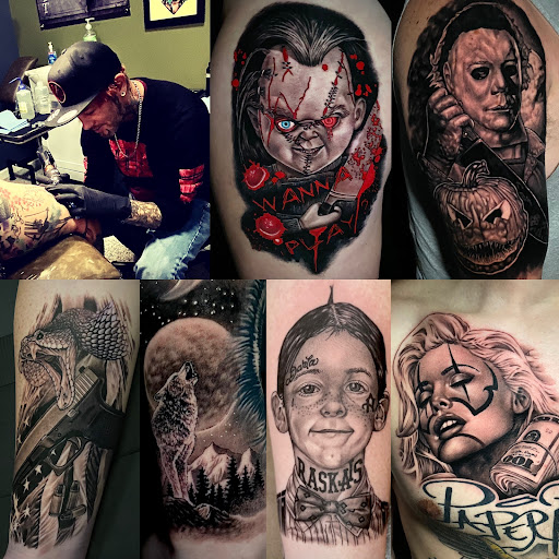 Explore great shoulder tattoo ideas, creative tattoo ideas in Philippi, available at Ink Therapy Studio