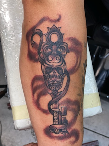 Explore small simple tattoo ideas for men, creative tattoo ideas in Meridian, available at spACEys Rock N Roll Tattoo