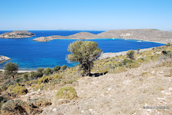Leros wild beach II'in fotoğrafı biraz temiz temizlik seviyesi ile