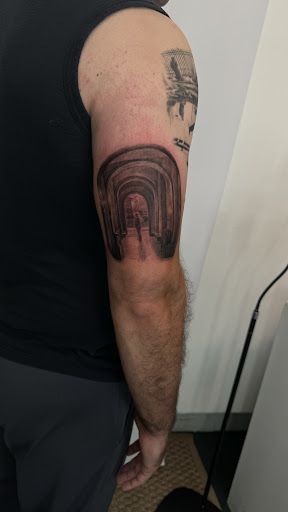 Explore fc barcelona tattoo ideas, creative tattoo ideas in Culver City, available at Alium Tattoo Studio