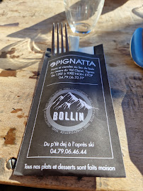 Menu / carte de Le Bollin, Restaurant de Montagne à Tignes
