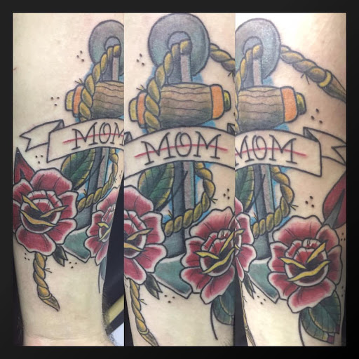 Explore butterfly and flower tattoo ideas, creative tattoo ideas in Mount Juliet, available at Division Street Tattoo Company