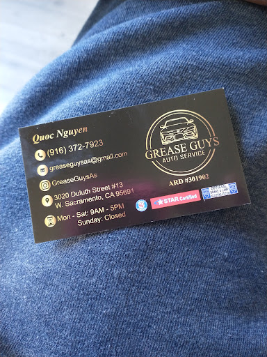 Grease Guys Auto Service Smog-Brake and Light Inspections image