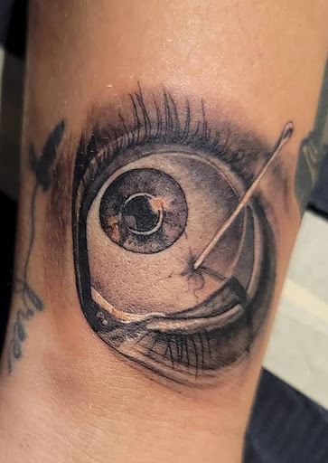 Explore latitude longitude tattoo ideas, creative tattoo ideas in Mesa, available at Club Tattoo