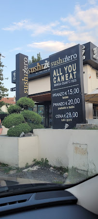 Restaurant de sushis Sushi Zero à Verbania (le menu)