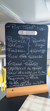 Menu / carte de PIT STOP BAR TAVOLA CALDA à Taggia