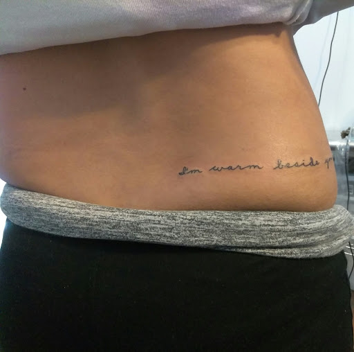 Explore mens daughter tattoo ideas, creative tattoo ideas in Hebron, available at Explosive Ink Tattoo