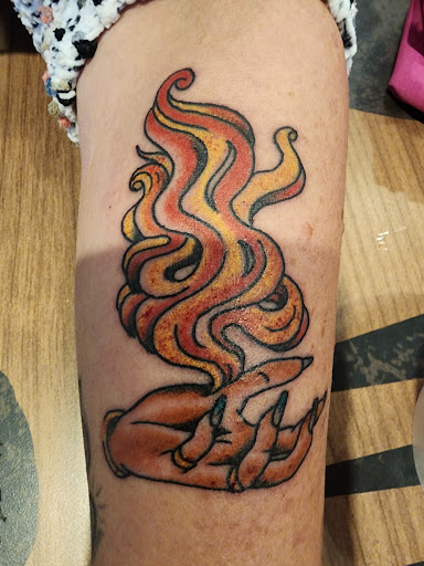 Explore small vegas tattoo ideas, creative tattoo ideas in Florida, available at Pennyroyal Tattoo
