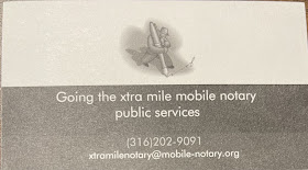 Going The Xtra Mile Mobile Notary Public